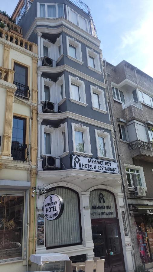 Mehmet Bey Hotel Istambul Exterior foto
